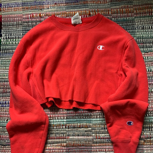 Champion cropped sweater - Picture 1 of 2